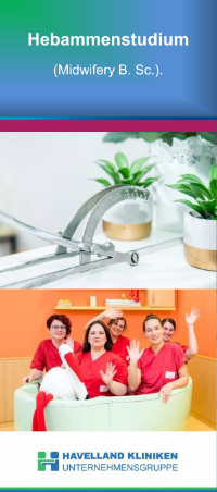 Download Flyer Hebammenstudium 2026